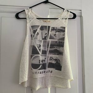 Hollister Lace Strap Tank Top